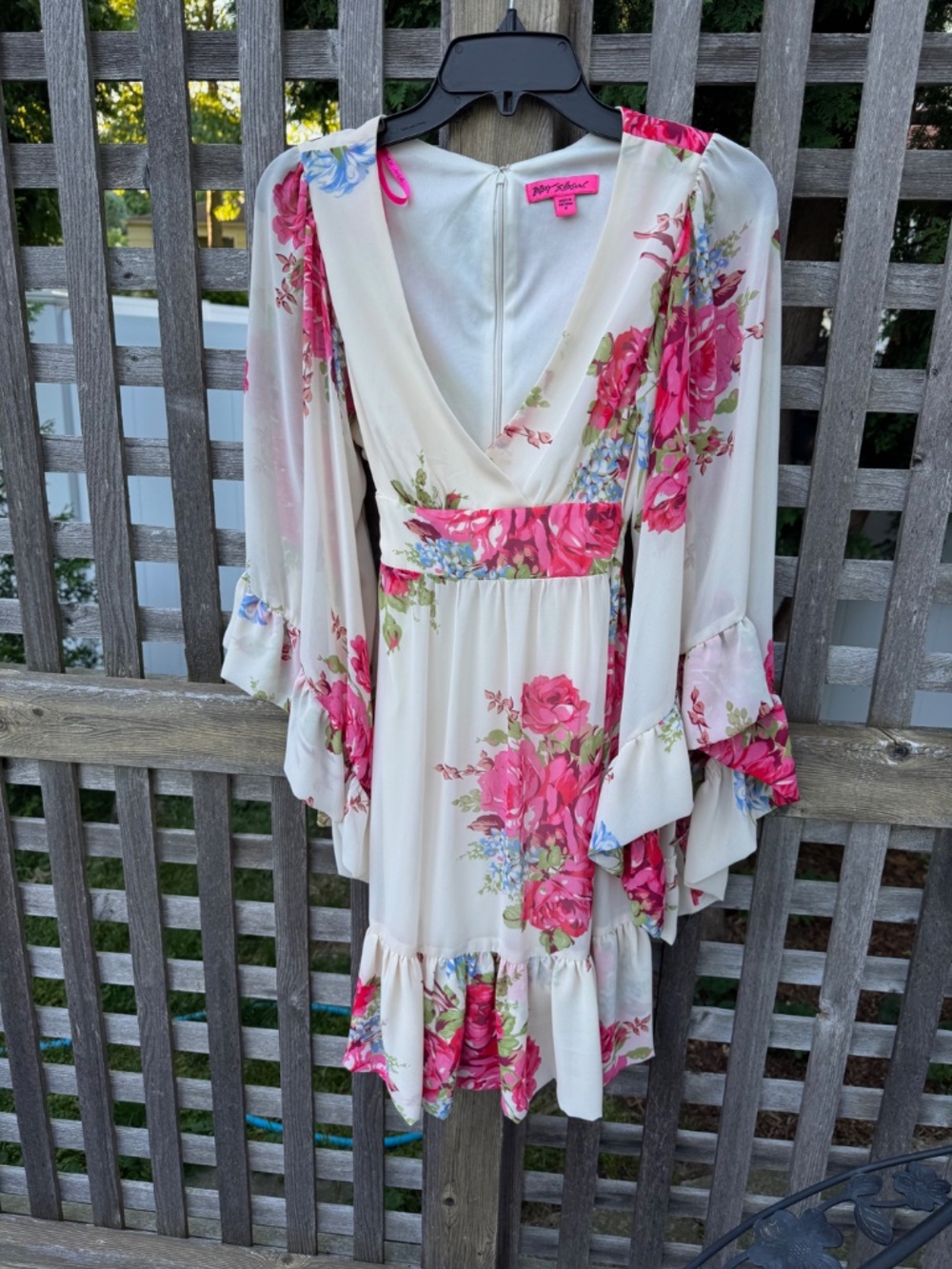 Betsey Johnson floral dress Size 8
